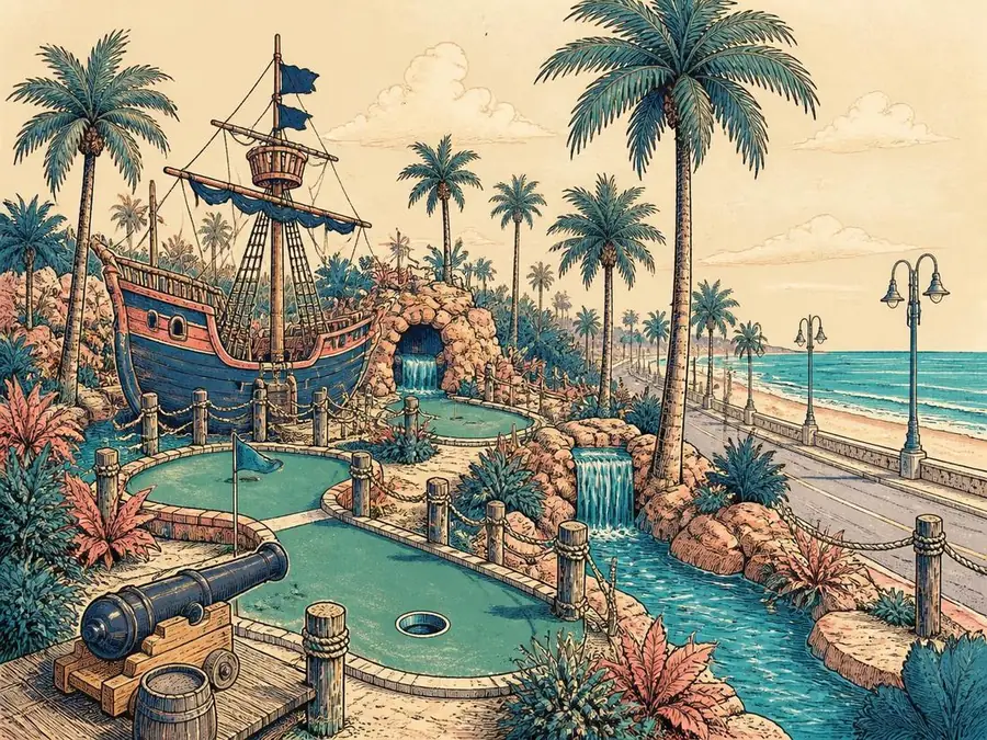 Pirate Mini Golf